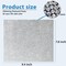 12000 PCS Bling Bling Rhinestone Sheet Rhinestones Sticker DIY Car Decoration Sticker Self Adhesive Glitter Rhinestones Crystal Gem Stickers for Car Decoration, 9.4 x 7.9 Inch (Clear)